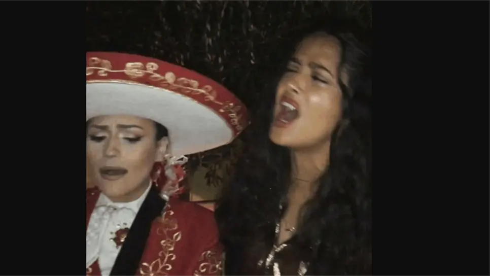 Salma Hayek celebra su cumpleaños con mariachi y tequila