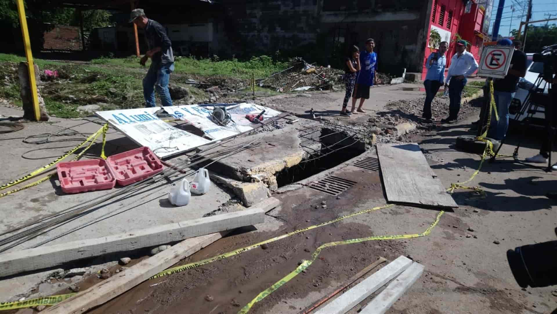 Obra de particular en boca de tormenta podría ser derribada: Estrada Ferreiro