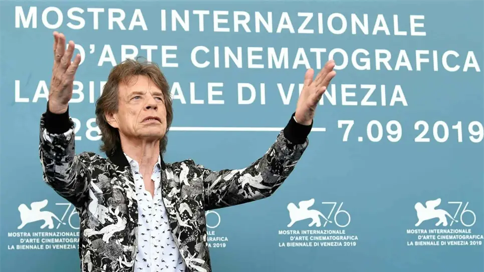 Mick Jagger aplaude a activistas contra el cambio climático