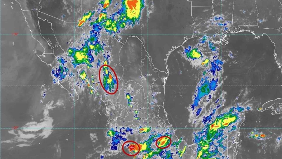 Continúa pronóstico de lluvias con intervalo de chubascos para Sinaloa