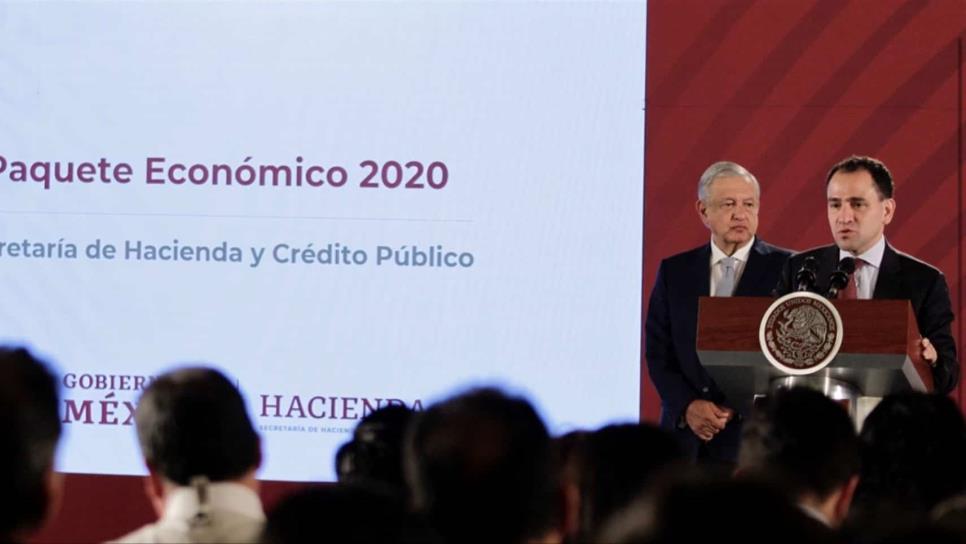 Paquete económico 2020 mantiene compromiso de no incrementar impuestos
