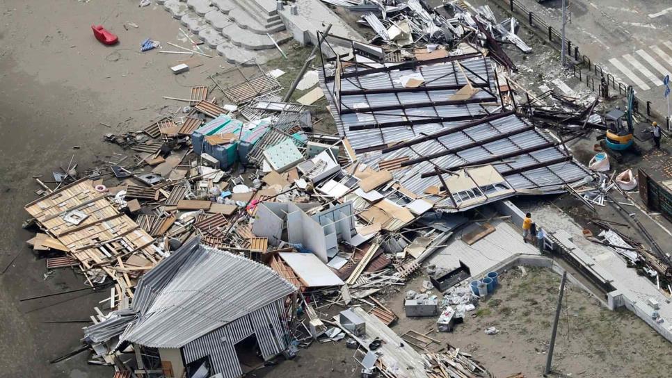 Tres muertos y 40 heridos, saldo preliminar en Japón del tifón Faxai
