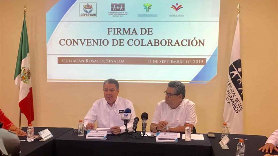 Sistema Estatal de Seguridad Pública y CEDH firman convenio de colaboración