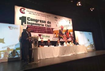 Inauguran primer congreso de Ingenieros Civiles