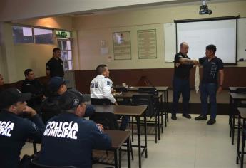 Capacitan de primeros auxilios a Policías de Ahome y GN