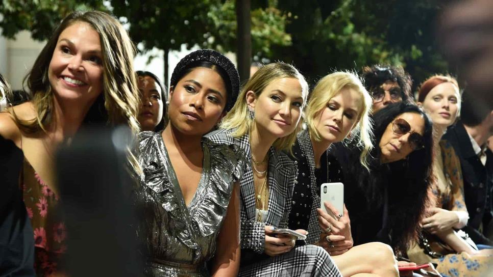 Yalitza Aparicio se deja ver en el New York Fashion Week