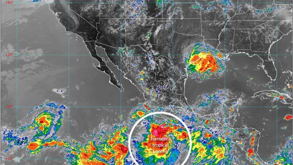 Tormenta tropical “Lorena” podría traer lluvias a Sinaloa