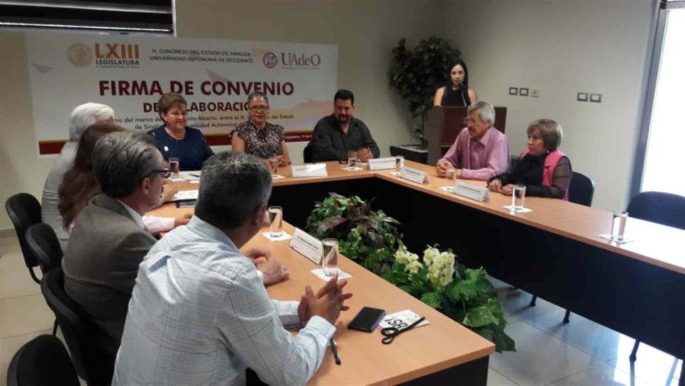 Estrechan lazos el Congreso del Estado y la UAdeO