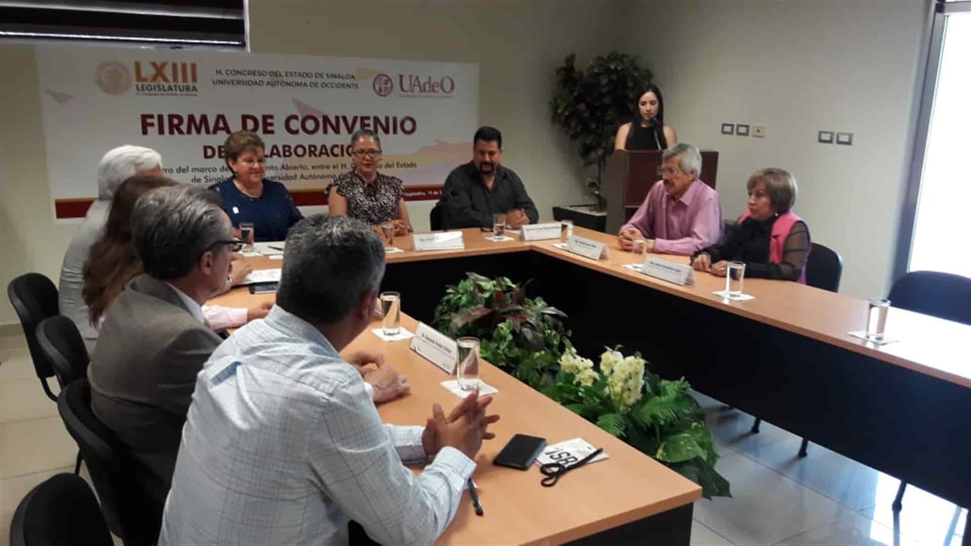Estrechan lazos el Congreso del Estado y la UAdeO
