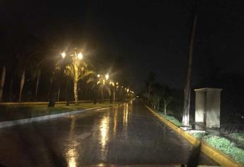 Lluvias se mantienen en el sur de Sinaloa