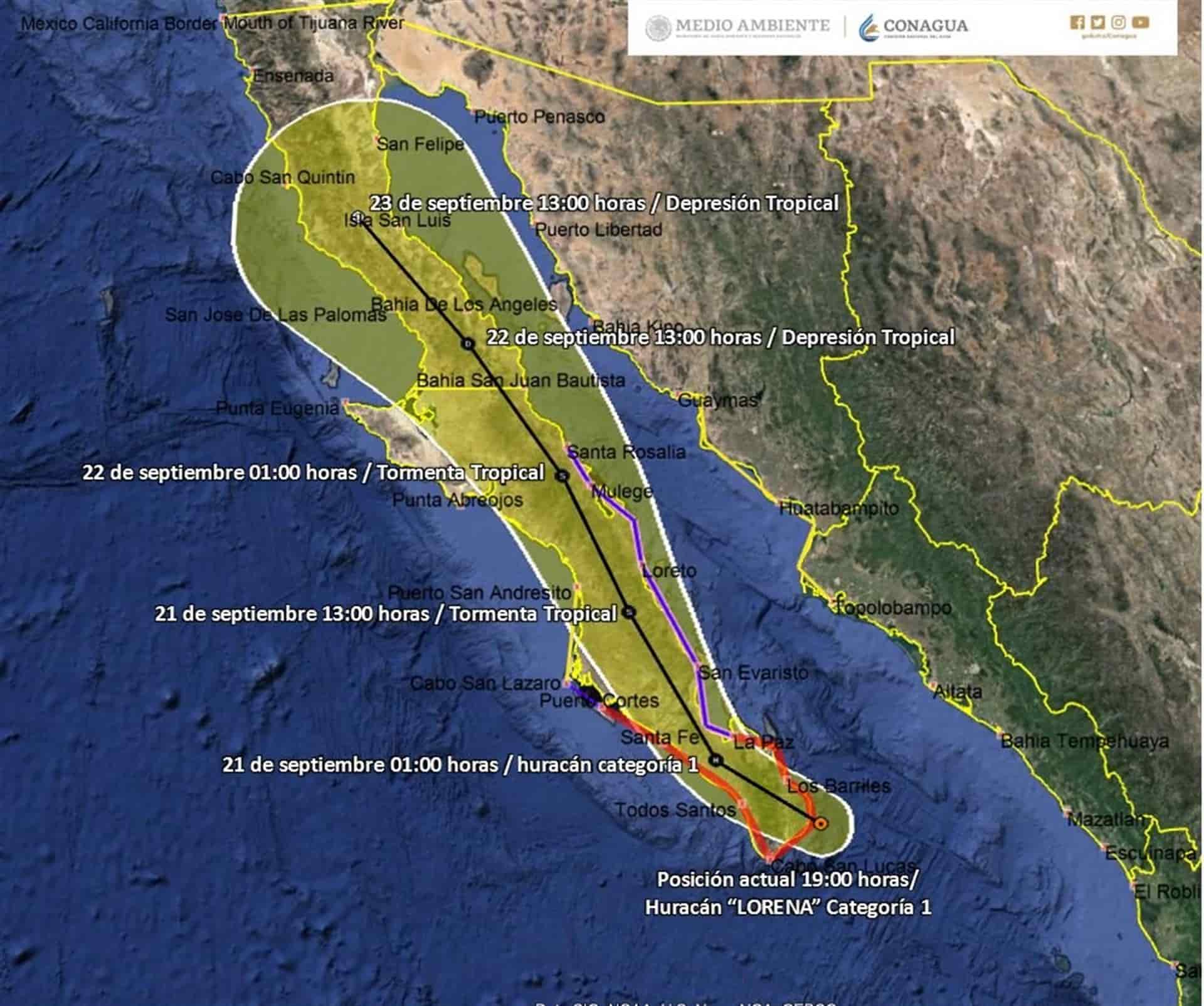 FOTO: @Conagua_clima (vía Twitter).