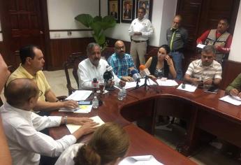 Sesiona Consejo Municipal de Protección Civil en Culiacán