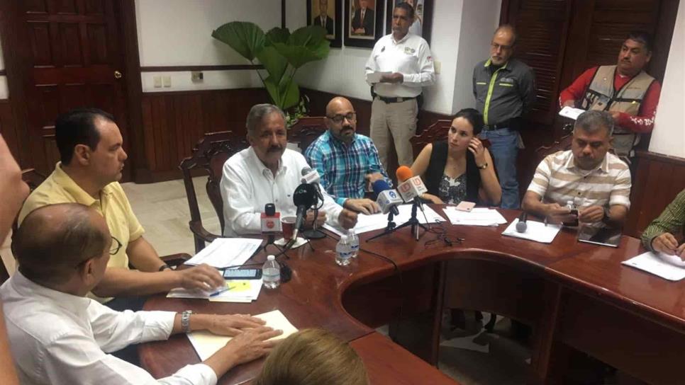 Sesiona Consejo Municipal de Protección Civil en Culiacán