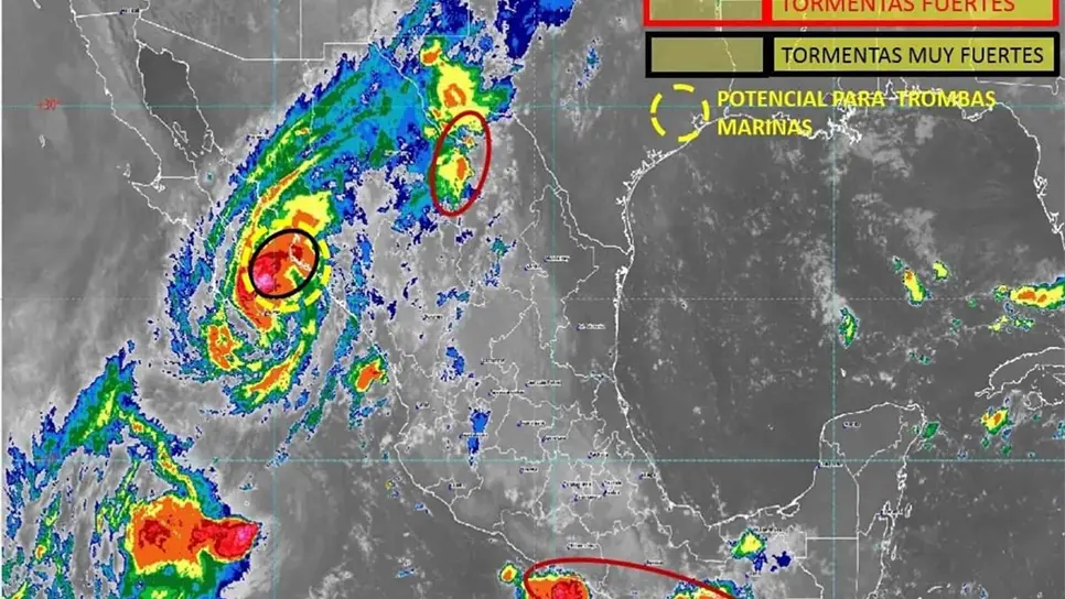 FOTO: Twitter @conagua_clima.