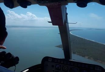 Sobrevuela PC las costas de Sonora en busca de pescadores desaparecidos