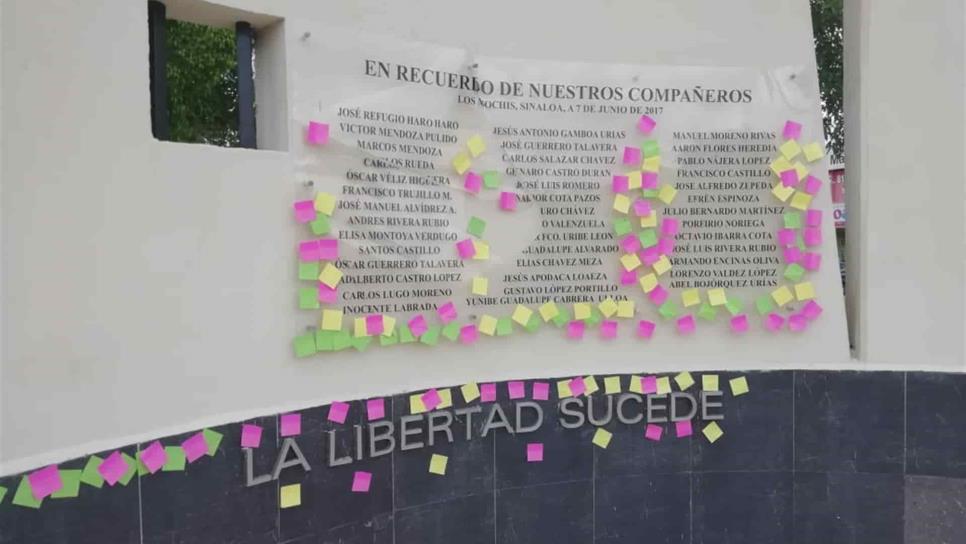 Repararán monumento de la Libertad de Expresión