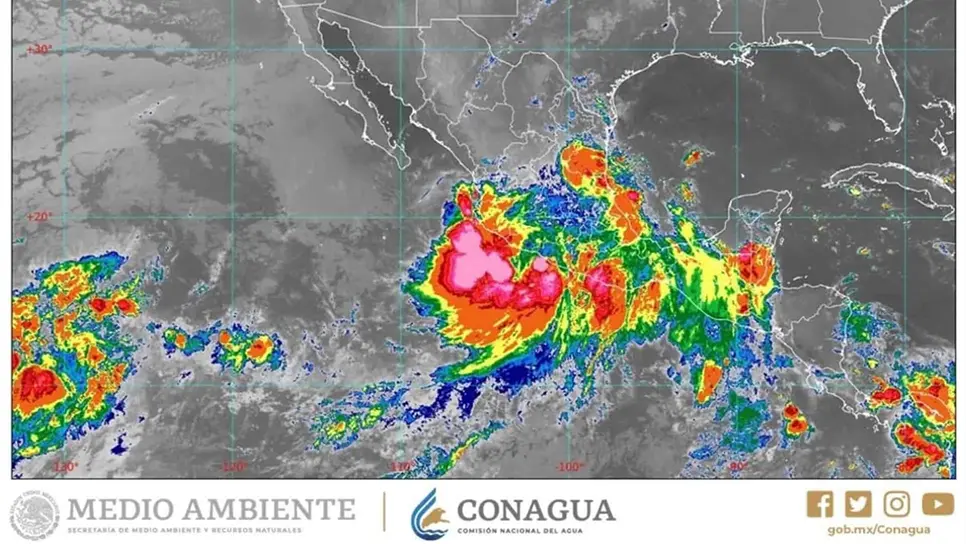 FOTO: @Conagua_clima (vía Twitter).
