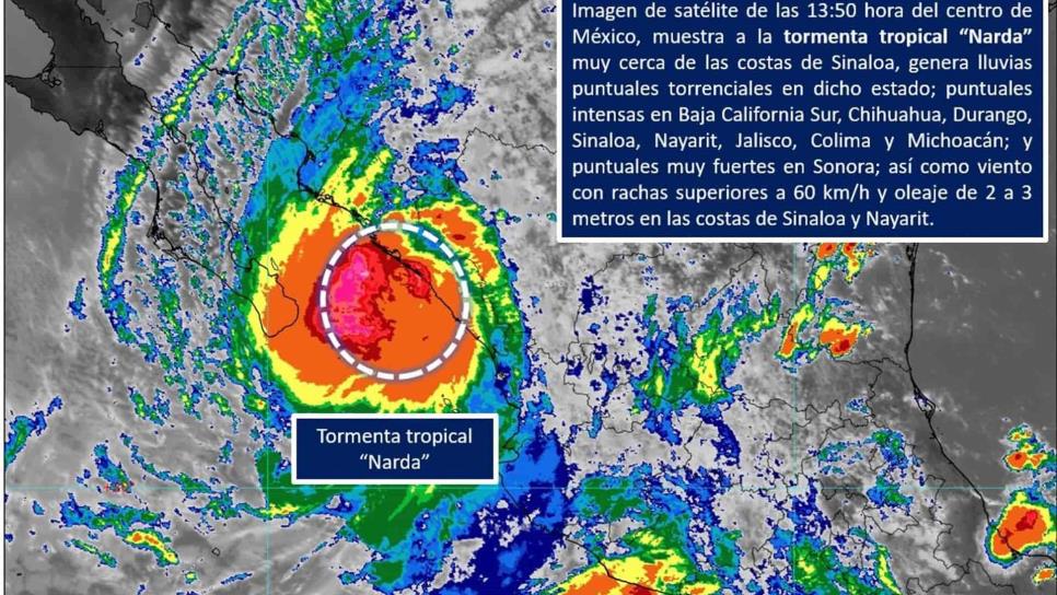 El pronóstico por Narda es extremo para Ahome: alcalde