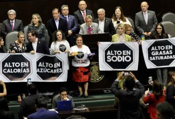 Aprueba Congreso etiquetas para alimentos procesados