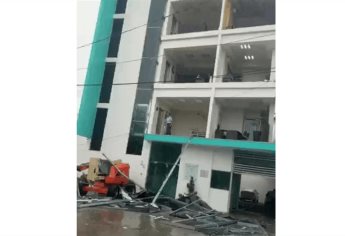 Narda exhibe mala calidad de edificios en Mazatlán