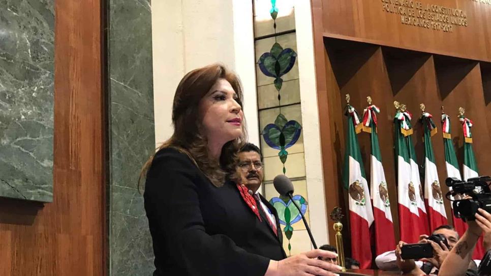 Gloria Himelda Félix, nueva Presidenta de la Mesa Directiva en el Congreso