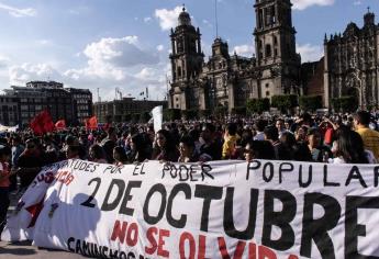 A 51 años de la matanza, sigue lucha por un país democrático: Comité 68