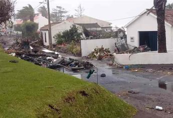 Pasa huracán Lorenzo por las Azores sin graves daños