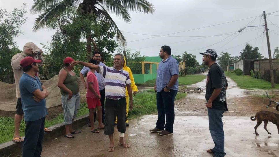 Recibirán apoyos 200 familias afectadas por las lluvias en Escuinapa