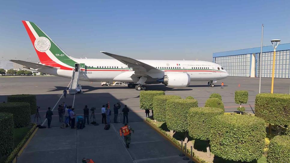 Propone AMLO rifar el avión presidencial