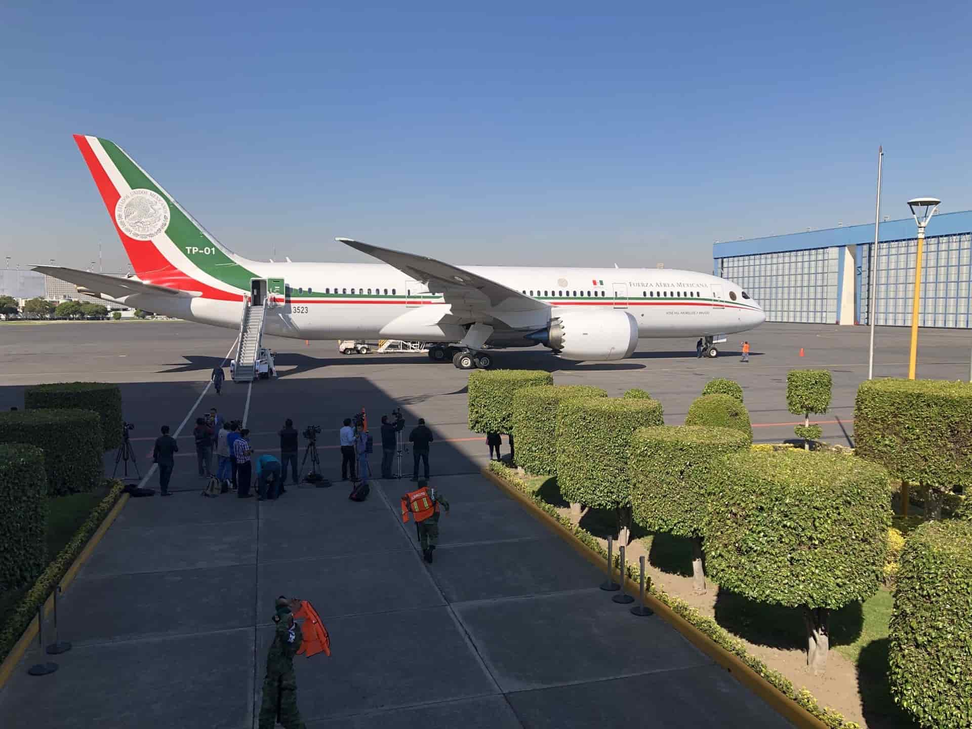 Propone AMLO rifar el avión presidencial
