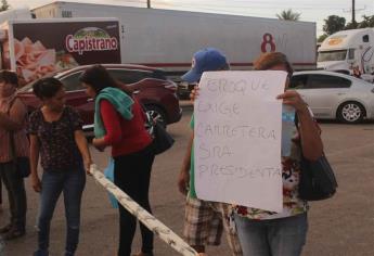 Vecinos del Téroque Viejo exigen reparación de carretera