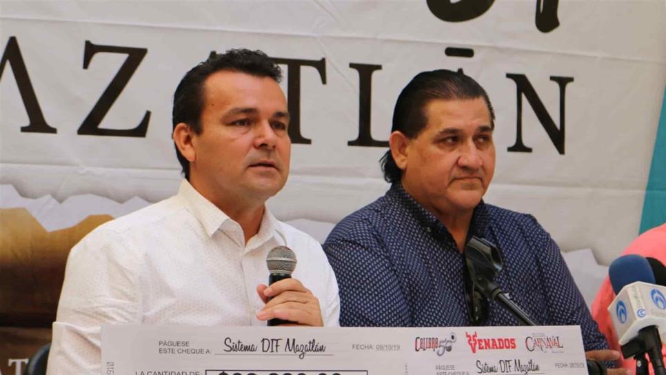 DIF Mazatlán recauda más de 500 mil pesos en juego de beisbol