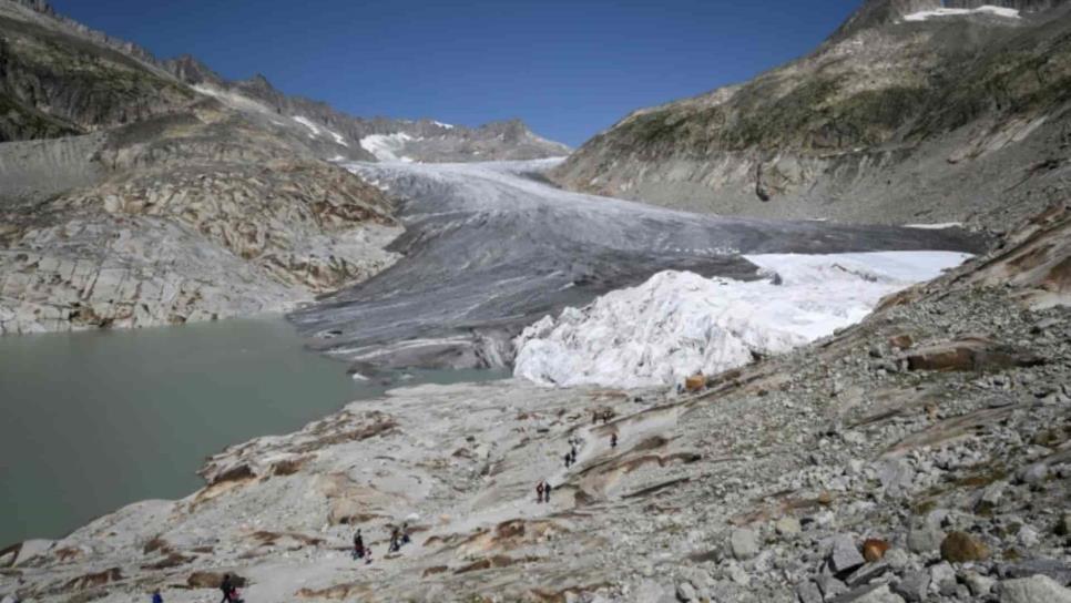 Glaciares suizos se redujeron un 10% en cinco años