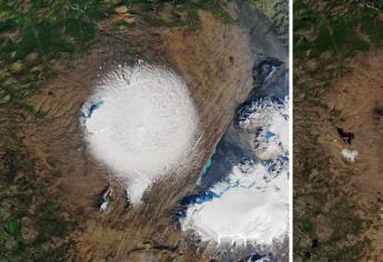 Muestran imágenes del deshielo en glaciares de Islandia