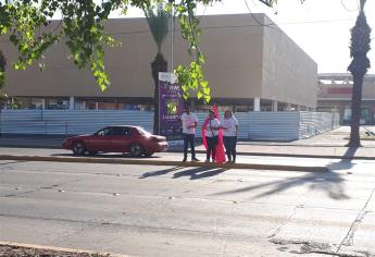 Inmujeres realiza su última activación rosa contra el cáncer de mama