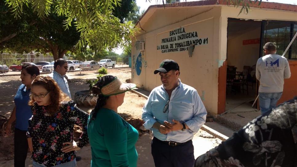 Atiende ISIFE necesidades de escuela en la Bolsa de Tosalibampo