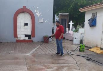 Listos panteones de Culiacán para el Día de Muertos