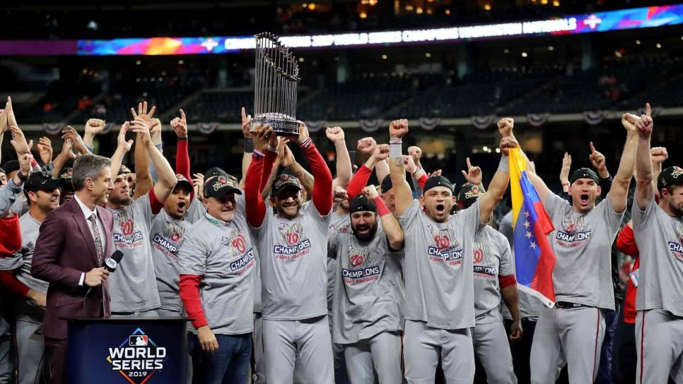 Washington, campeón de la Serie Mundial