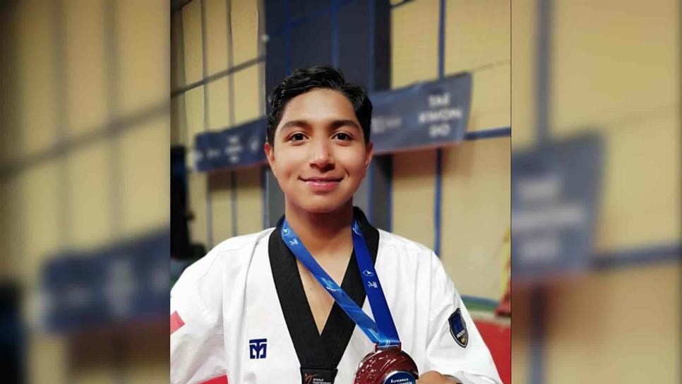 Diego García obtiene plata en el Campeonato Abierto Europeo de Taekwondo