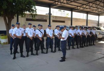 Cadetes del INICIPE refuerzan vigilancia en panteones de Ahome