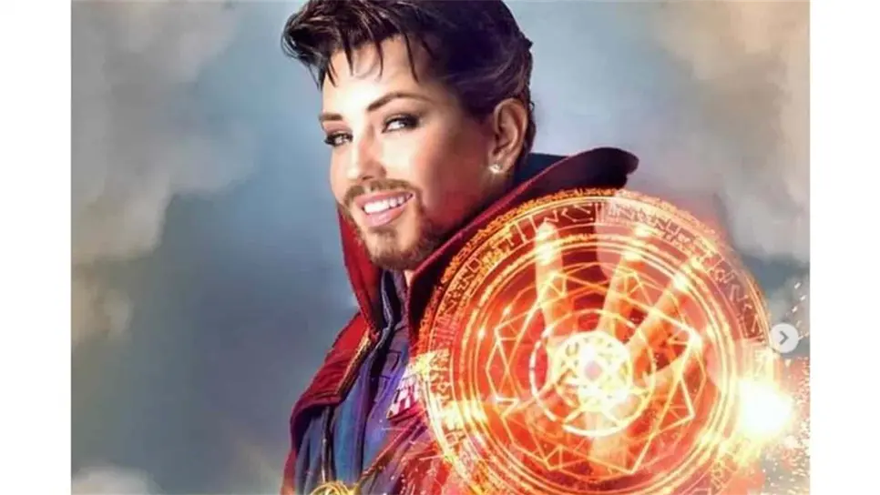 Thalía se convierte en “Doctor Strange”