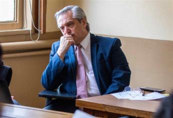 AMLO recibe en Palacio Nacional al presidente electo de Argentina