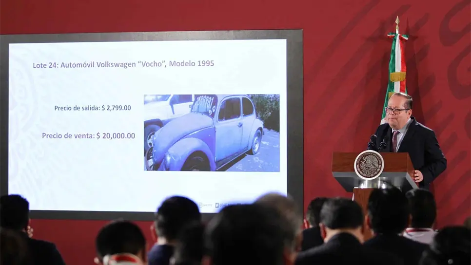 Gobierno Federal anuncia la madre de todas las subastas