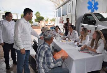 Llevan brigada de salud y servicios integrales al ejido Chihuahuita