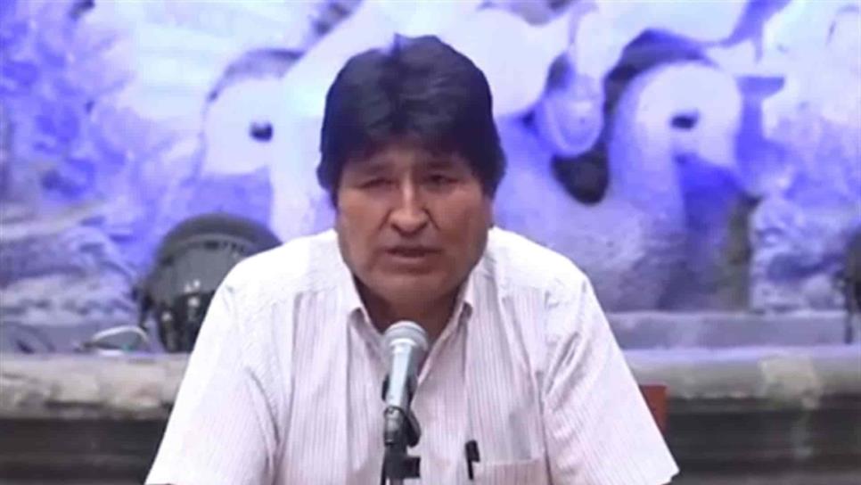 Evo Morales da conferencia en Museo de Ciudad de México