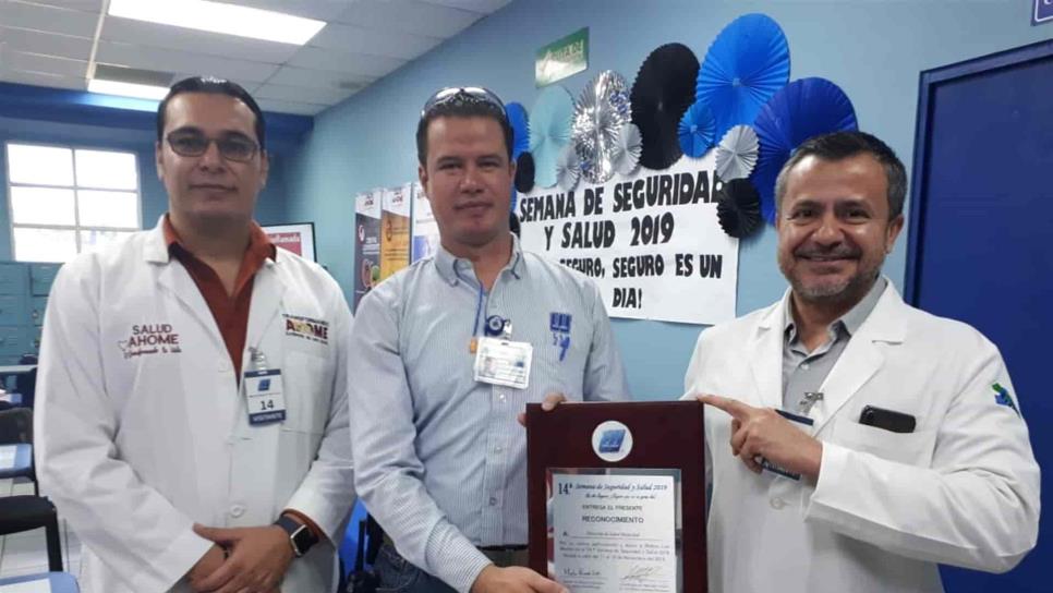 Reconoce maquiladora a Salud Ahome Reconoce maquiladora a Salud Ahome