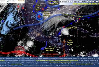 Prevén lluvias de fuertes a intensas en ocho estados