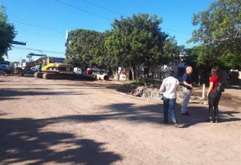 Protestan vecinos del Residencial Deportiva, en Los Mochis