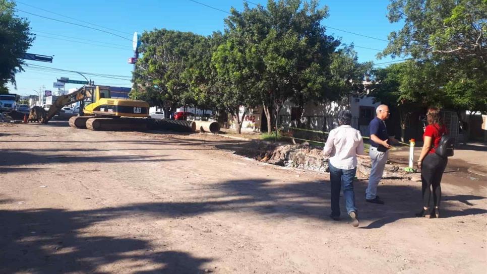 Protestan vecinos del Residencial Deportiva, en Los Mochis