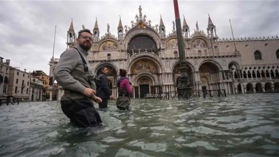 Venecia en alerta, marea podría subir hasta 1.60 metros el domingo